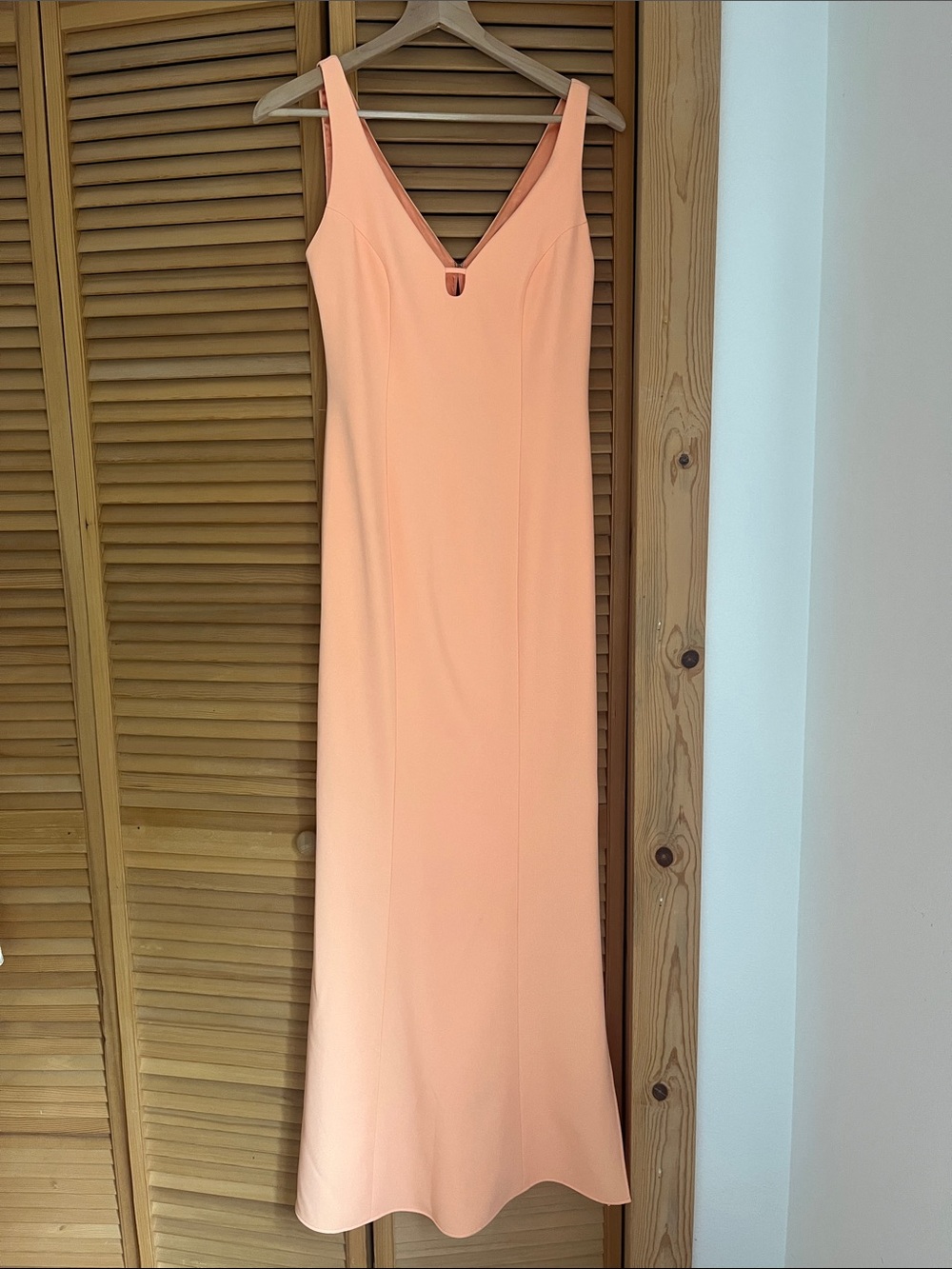 Laundry by Shelli Segal peach formal dress 🍑 size 4